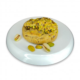 La douceur de la pistache dans ce cookie Vanille.