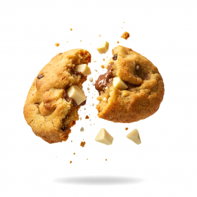 Le cookie Classique Vanille Choco blanc by Madysson